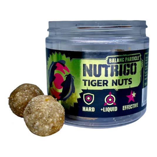 Boilies LK Baits Nutrigo Miez Lichid Alune Tigrate, 20mm