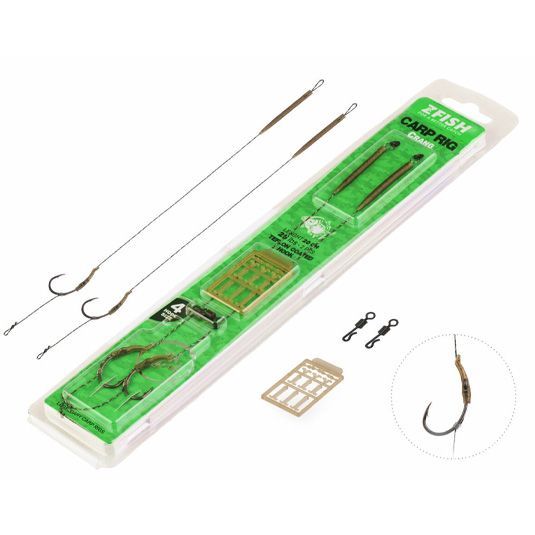 Montura ZFish Crang Carp Rig Nr.6/25lb